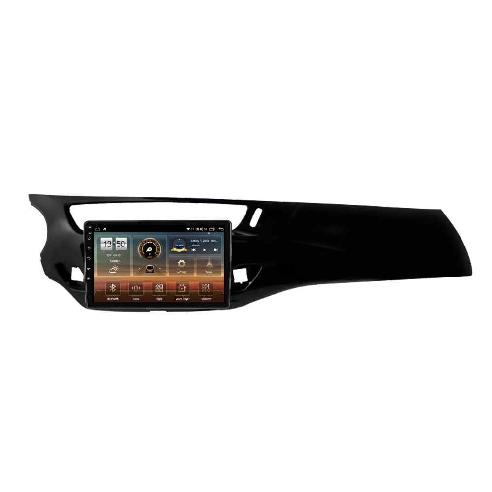 Navigatie dedicata cu Android Citroen DS3 2009 - 2018, negru, 2GB RAM, Radio GPS Dual Zone, Display HD QLED 9