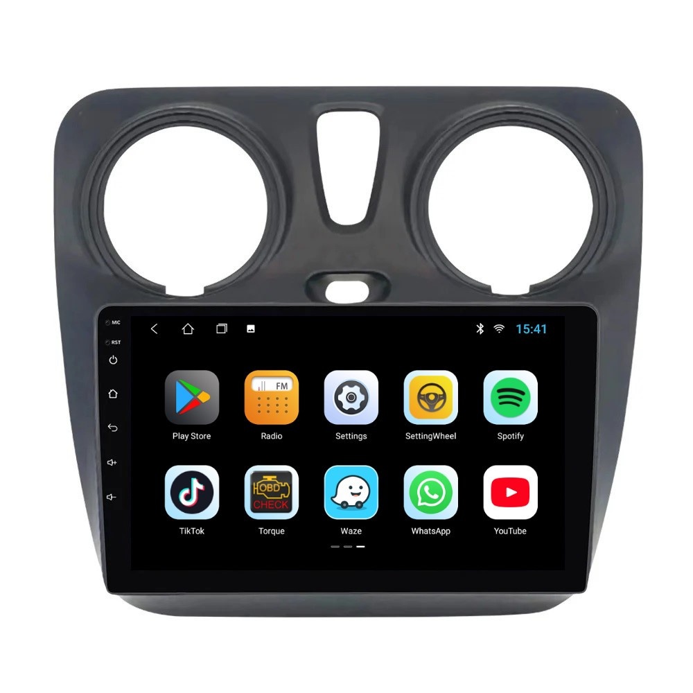 Navigatie dedicata cu Android Dacia Lodgy dupa 2012, 2GB RAM, Radio GPS Dual Zone, Display HD IPS 9" Touchscreen, Internet Wi-Fi, Bluetooth, MirrorLink, USB - Imagine 3