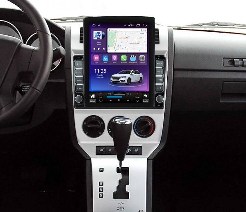 Navigatie dedicata cu Android Dodge Caliber 2006 - 2010, 4GB RAM, Radio GPS Dual Zone, Touchscreen IPS 9.7