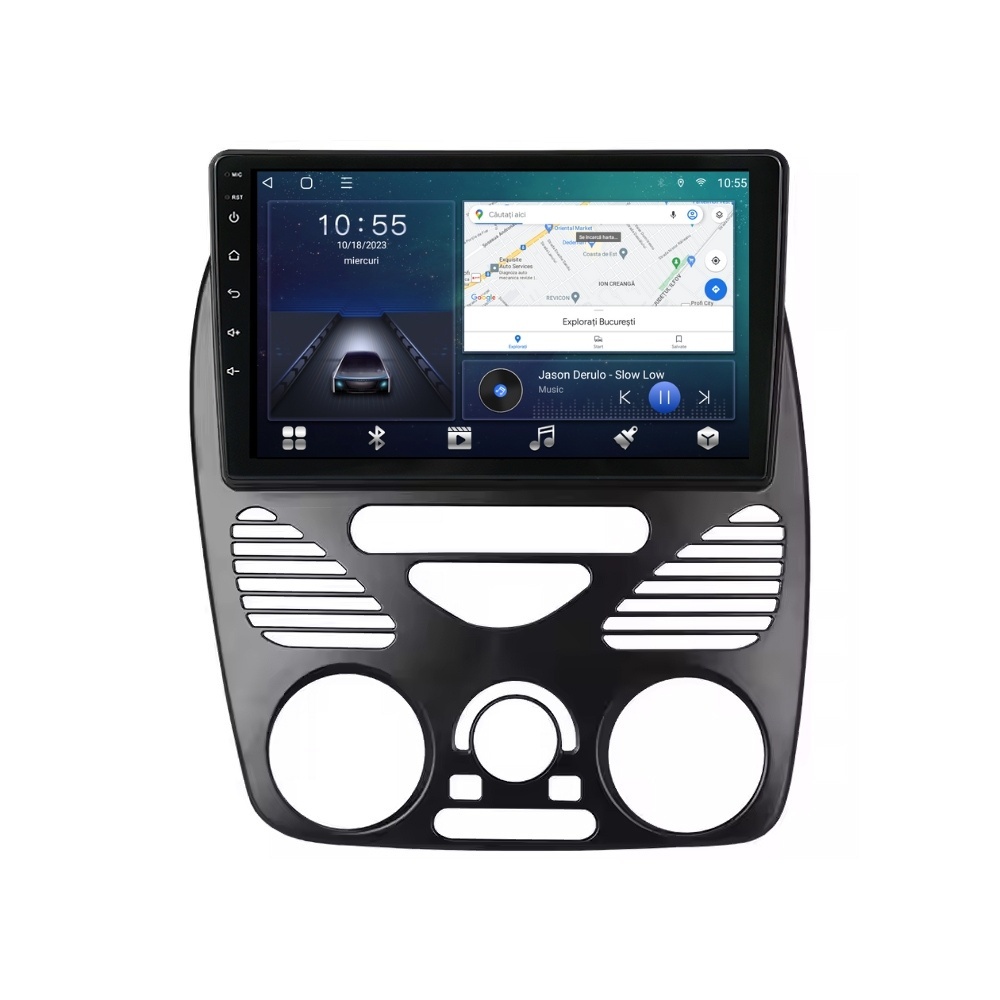 Navigatie dedicata cu Android Fiat Albea 2002 - 2009, 2GB RAM, Radio GPS Dual Zone, Display HD QLED 9