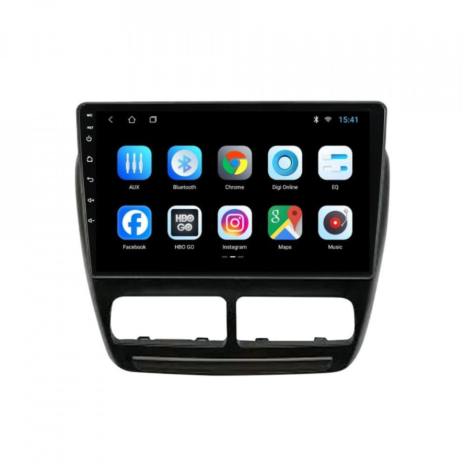 Navigatie dedicata cu Android Fiat Doblo 2010 - 2015, 1GB RAM, Radio GPS Dual Zone, Display HD IPS 10