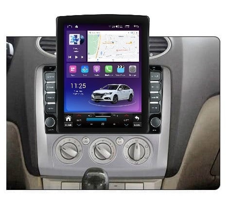 Navigatie dedicata cu Android Ford Focus II 2004 - 2011, clima manuala, 8GB RAM, Radio GPS Dual Zone, Touchscreen IPS 9.7