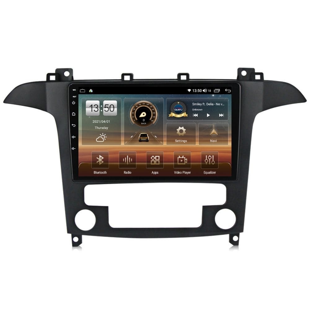 Navigatie dedicata cu Android Ford S-Max I / Galaxy II 2006 - 2015, clima automata, 2GB RAM, Radio GPS Dual Zone, Display HD QLED 9