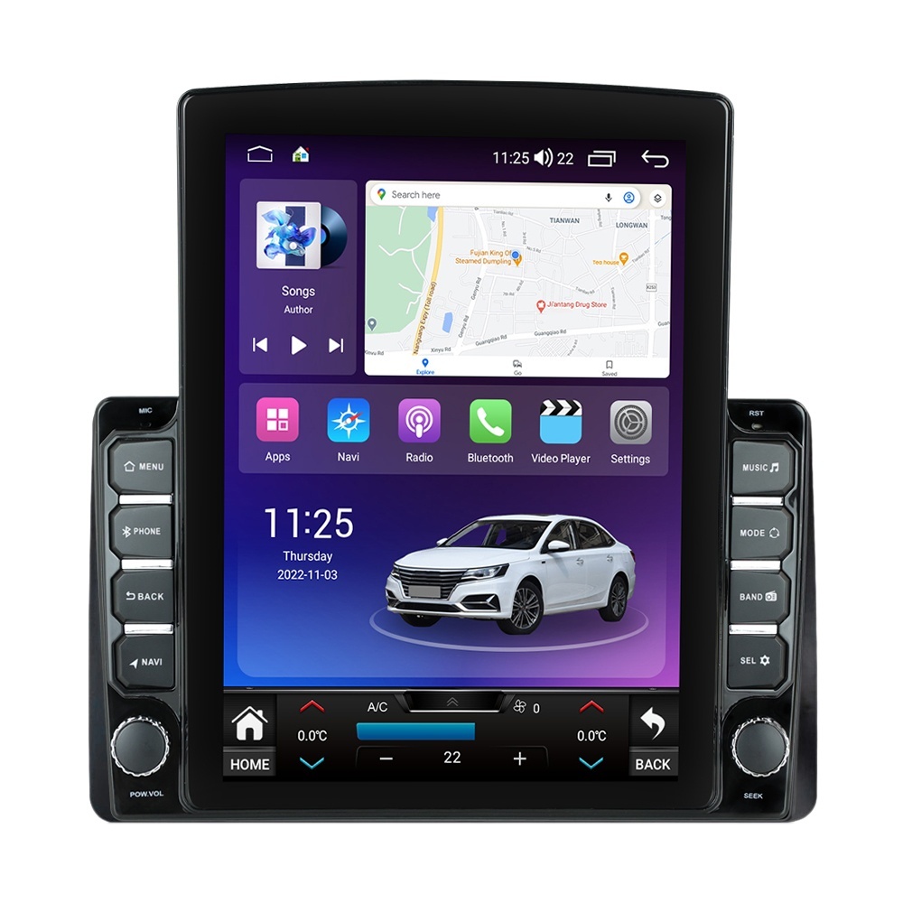 Navigatie dedicata cu Android Ford Transit / Tourneo Courier 2014 - 2023 fara ecran din fabrica, 8GB RAM, Radio GPS Dual Zone, Touchscreen IPS 9.7