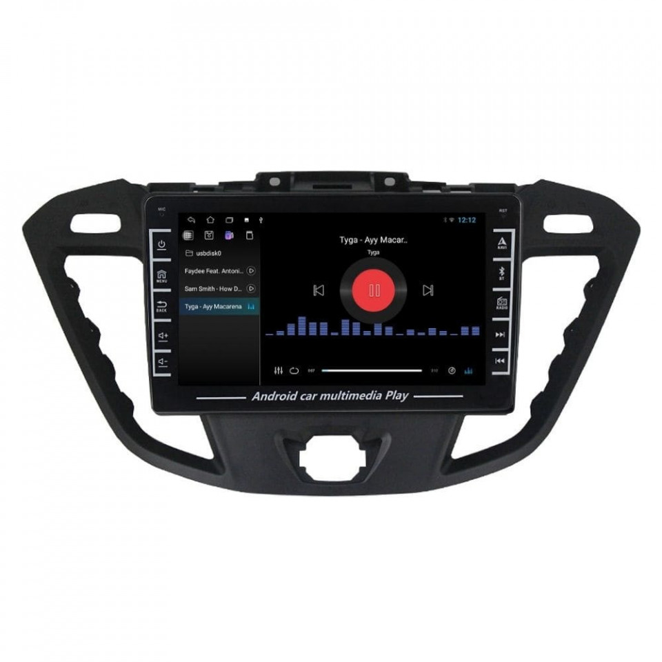 Navigatie dedicata cu Android Ford Transit / Tourneo Custom 2012 - 2018, 1GB RAM, Radio GPS Dual Zone, Display HD IPS 8