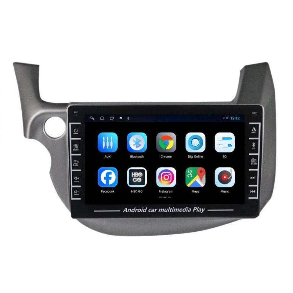 Navigatie dedicata cu Android Honda Jazz III 2007 - 2013, 1GB RAM, Radio GPS Dual Zone, Display HD IPS 8