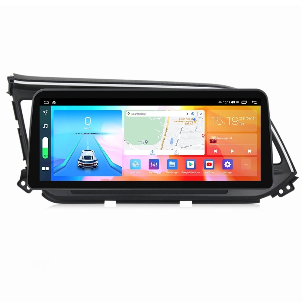 Navigatie dedicata cu Android Hyundai Elantra VI 2019 - 2020, 8GB RAM, Radio GPS Dual Zone, Display QLED 12.3