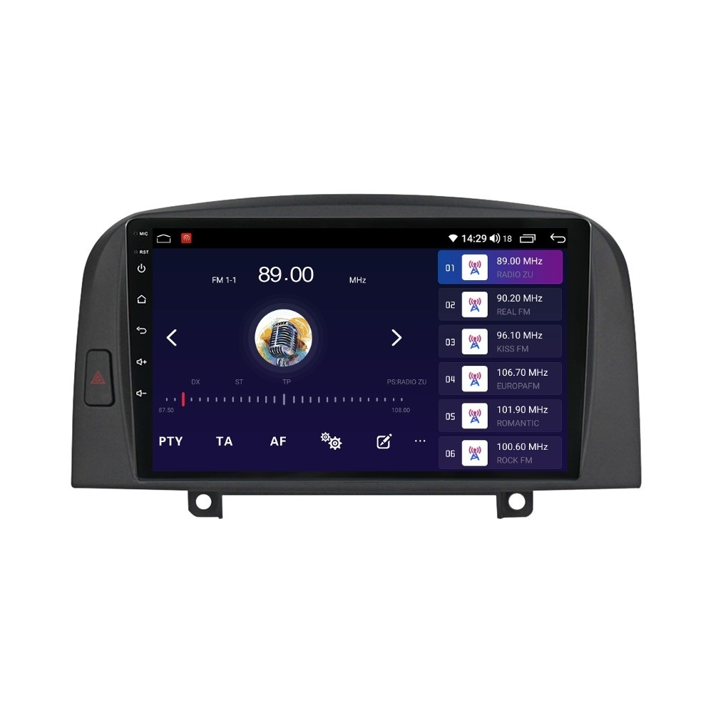 Navigatie dedicata cu Android Hyundai Sonata V 2004 - 2009, 2GB RAM, Radio GPS Dual Zone, Display HD QLED 9
