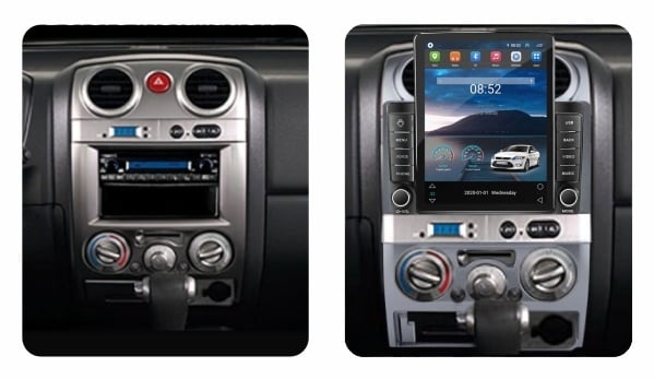 Navigatie dedicata cu Android Isuzu D-Max I 2007 - 2012, 2GB RAM, Radio GPS Dual Zone, Touchscreen IPS 9.7