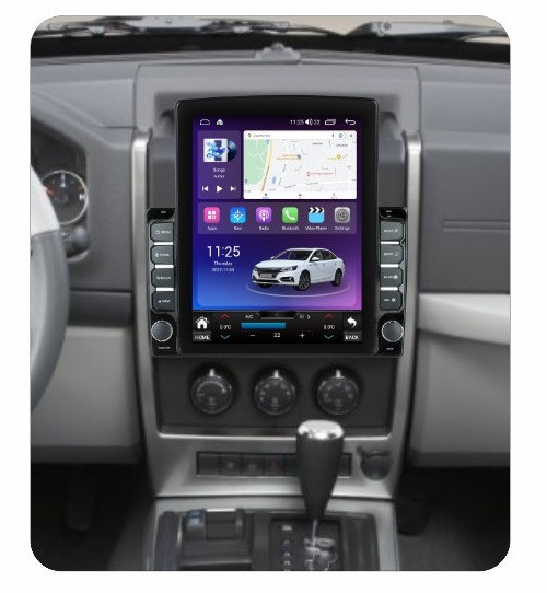 Navigatie dedicata cu Android Jeep Cherokee IV 2007 - 2014, 4GB RAM, Radio GPS Dual Zone, Touchscreen IPS 9.7