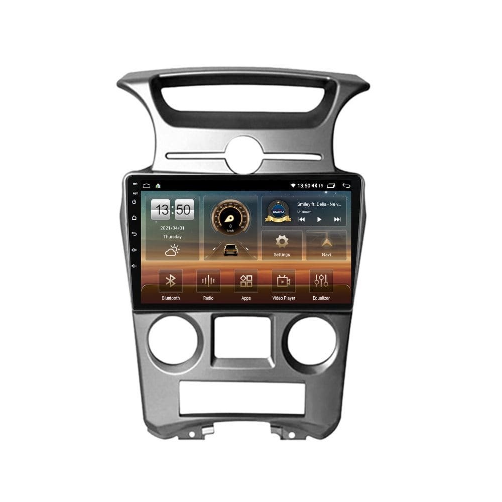 Navigatie dedicata cu Android KIA Carens III 2006 - 2013, clima automata, 4GB RAM, Radio GPS Dual Zone, Display HD QLED 9