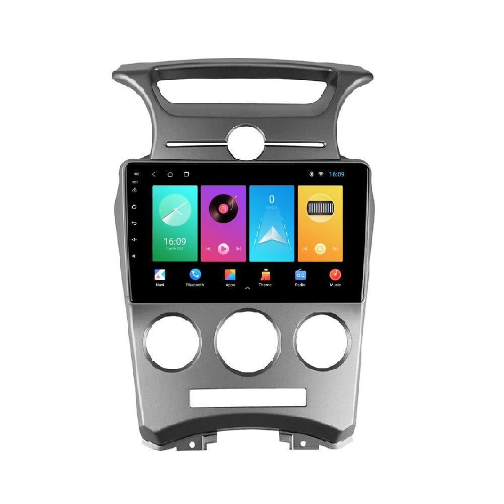 Navigatie dedicata cu Android KIA Carens III 2006 - 2013, clima manuala, 1GB RAM, Radio GPS Dual Zone, Display HD IPS 9