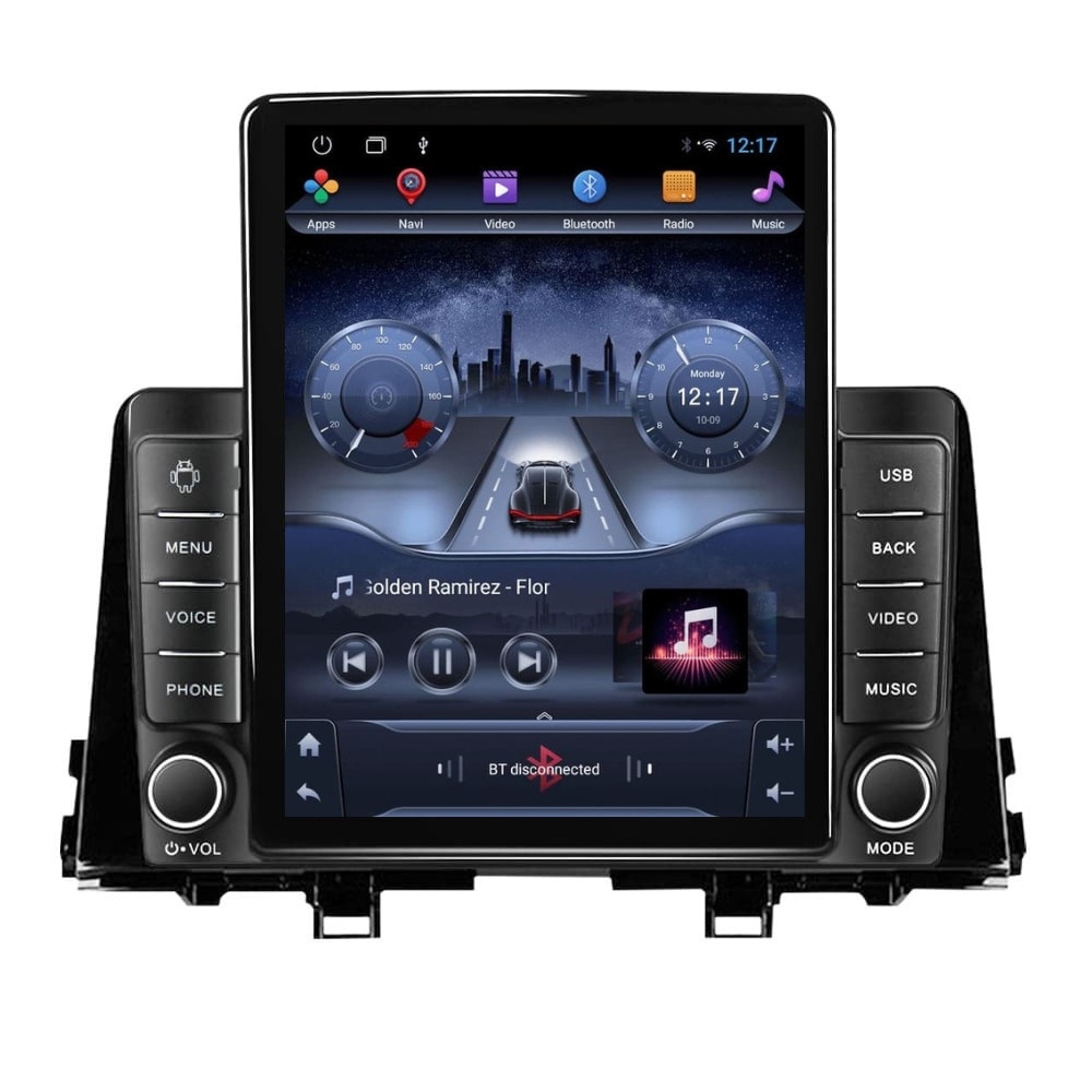 Navigatie dedicata cu Android Kia Picanto dupa 2017, 1GB RAM, Radio GPS Dual Zone, Touchscreen IPS 9.7" HD tip Tesla, Internet Wi-Fi, Bluetooth, MirrorLink, USB - Imagine 2
