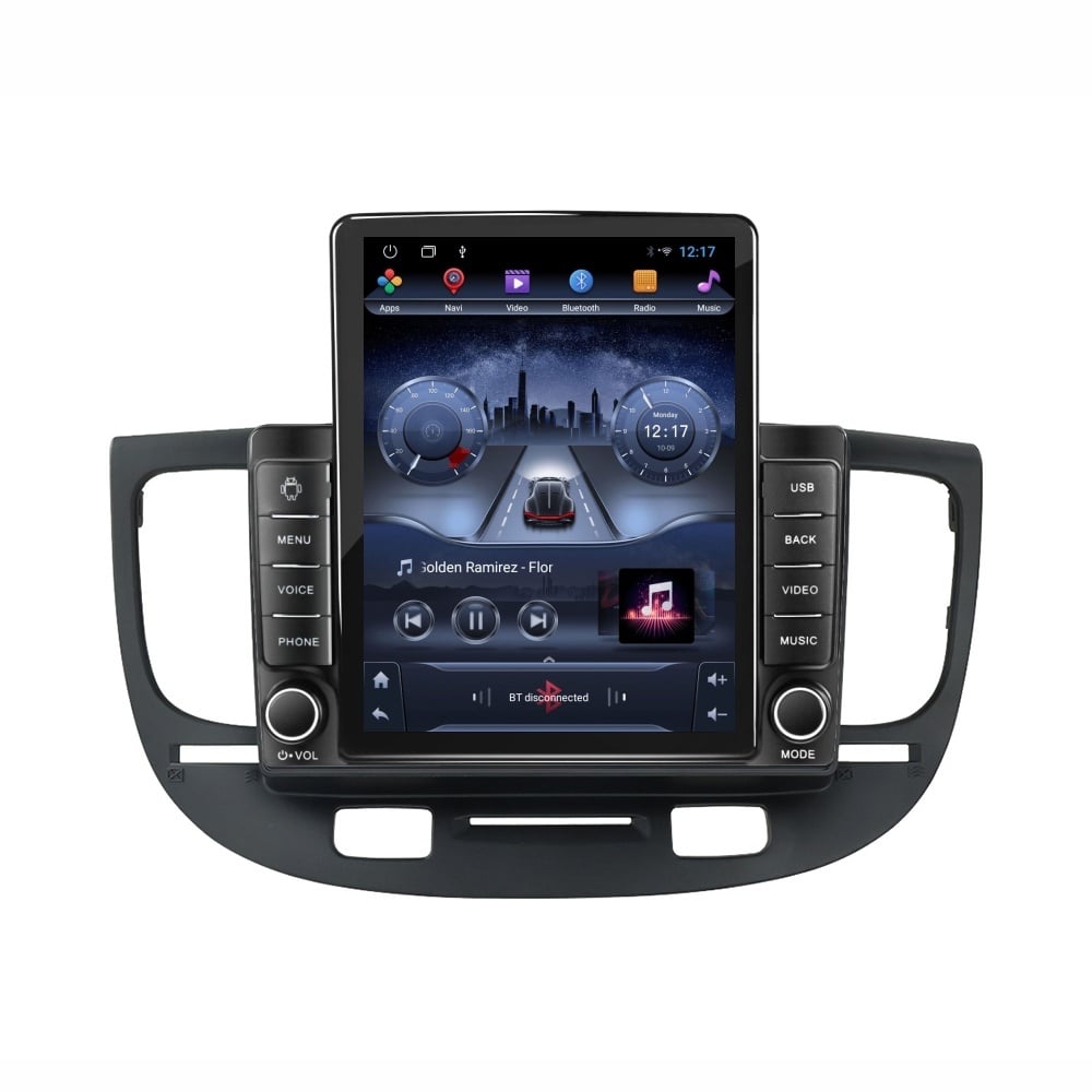 Navigatie dedicata cu Android Kia Rio II 2005 - 2011, 2GB RAM, Radio GPS Dual Zone, Touchscreen IPS 9.7