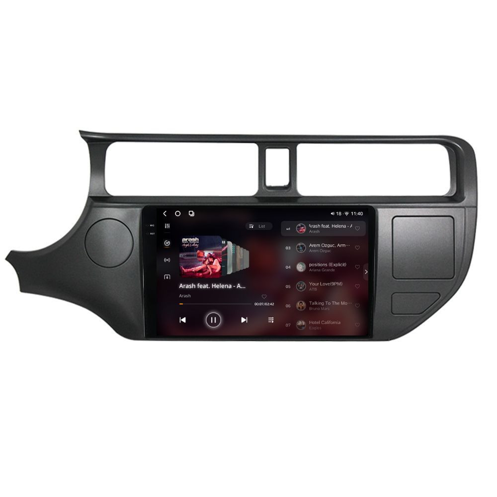 Navigatie dedicata cu Android Kia Rio III 2011 - 2014, 12GB RAM, Radio GPS Dual Zone, Display 2K QLED 9.5