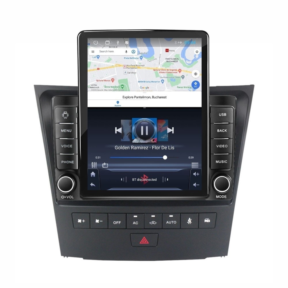 Navigatie dedicata cu Android Lexus GS 2005 - 2012, 1GB RAM, Radio GPS Dual Zone, Touchscreen IPS 9.7