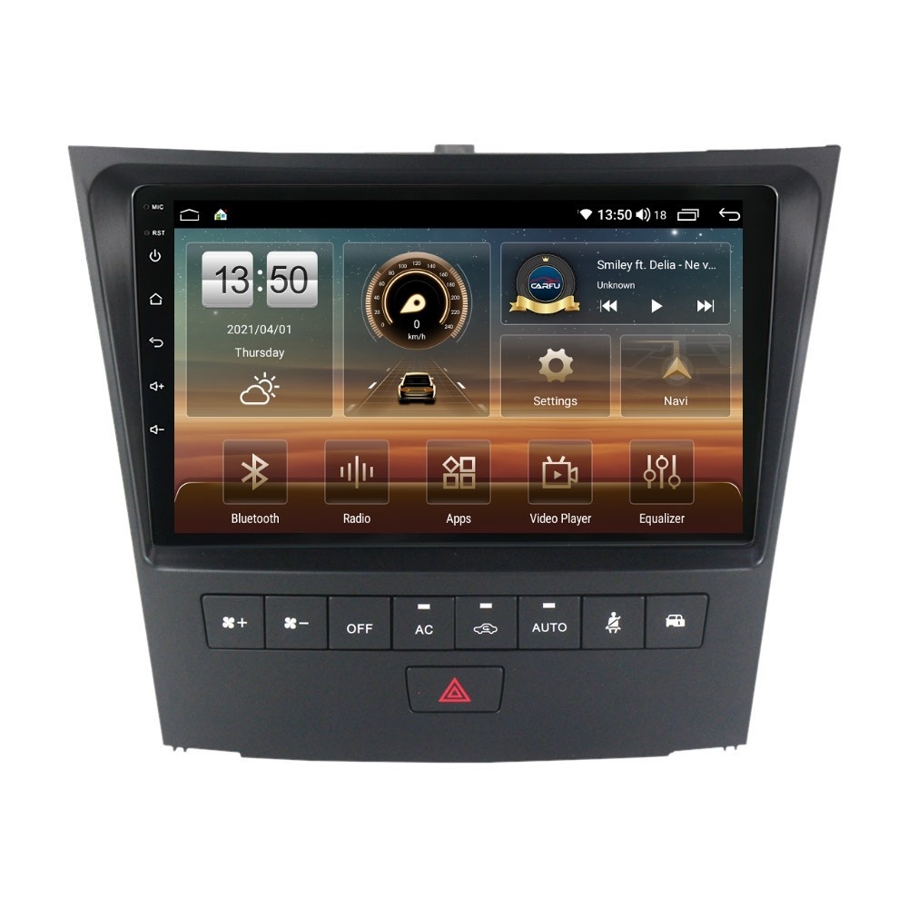 Navigatie dedicata cu Android Lexus GS 2005 - 2012, 6GB RAM, Radio GPS Dual Zone, Display HD QLED 9