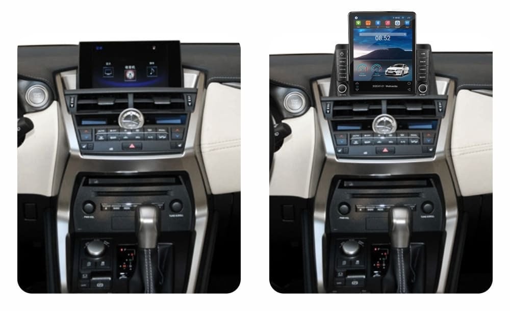 Navigatie dedicata cu Android Lexus NX 2014 - 2020, 2GB RAM, Radio GPS Dual Zone, Touchscreen IPS 9.7