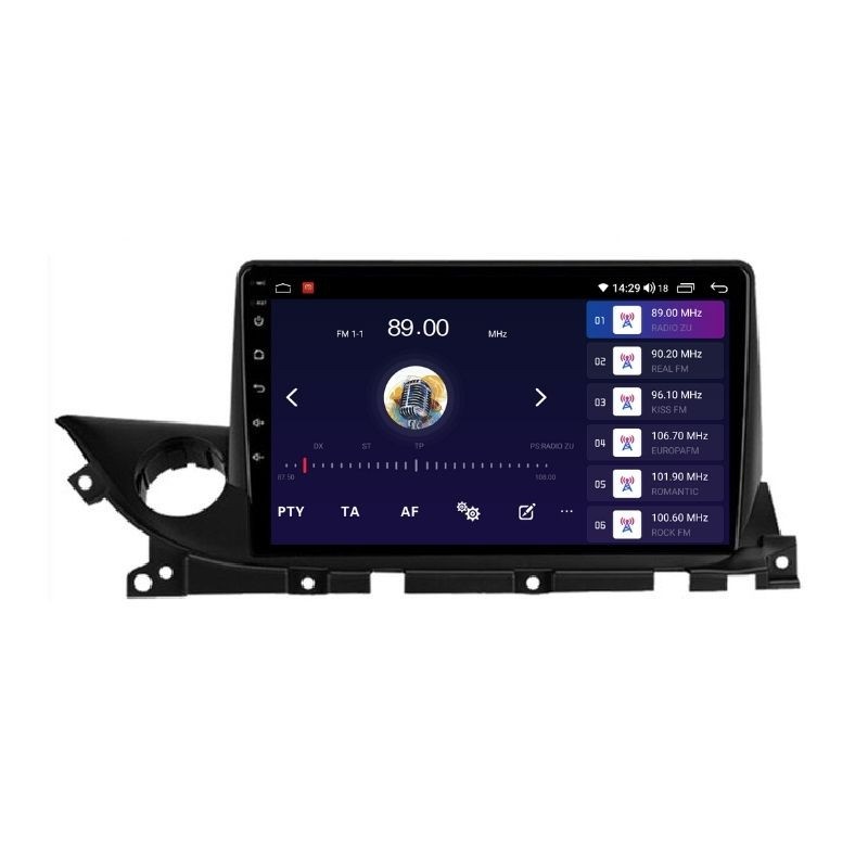 Navigatie dedicata cu Android Mazda 6 dupa 2018, 2GB RAM, Radio GPS Dual Zone, Display HD QLED 9