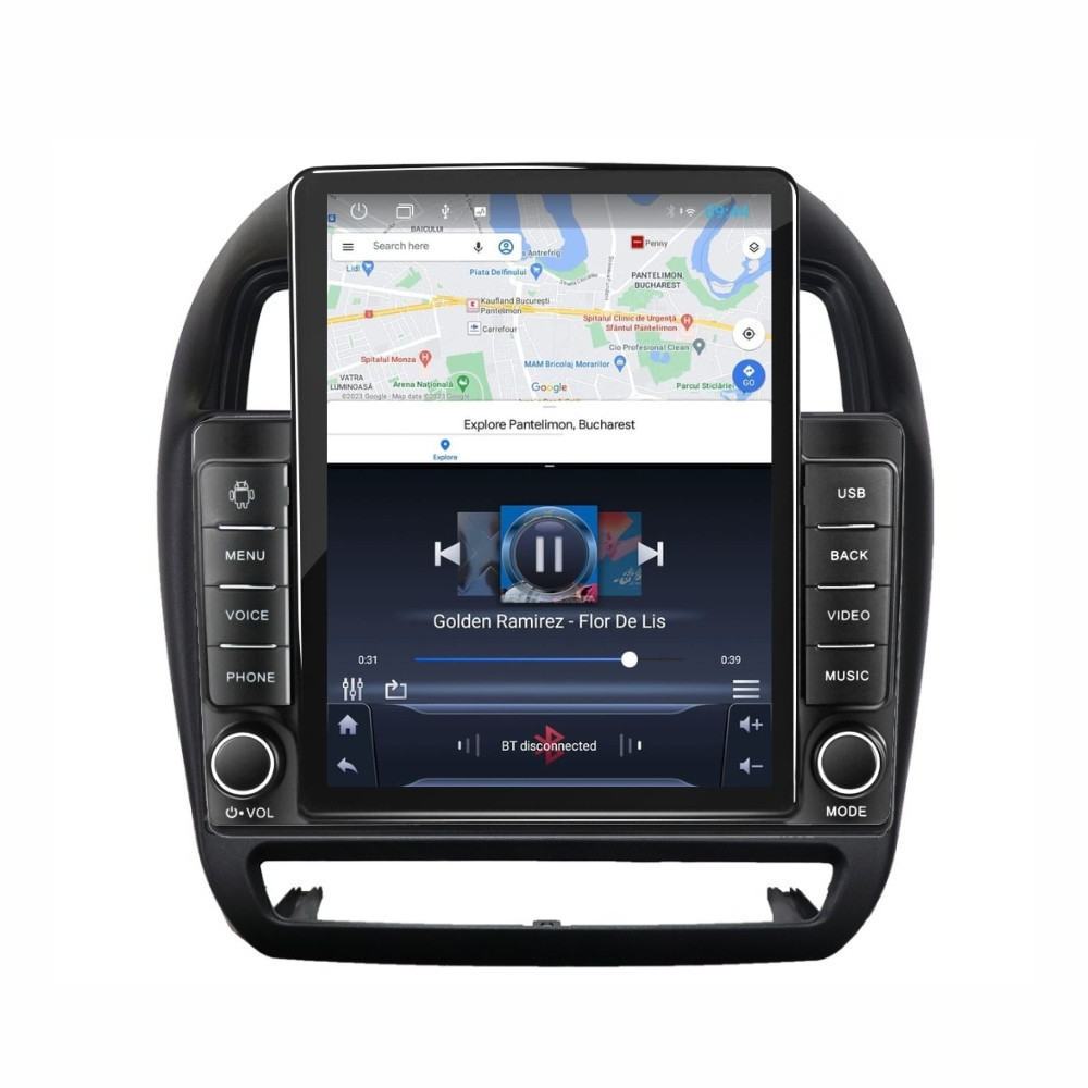 Navigatie dedicata cu Android Mitsubishi ASX 2016 - 2019, 1GB RAM, Radio GPS Dual Zone, Touchscreen IPS 9.7