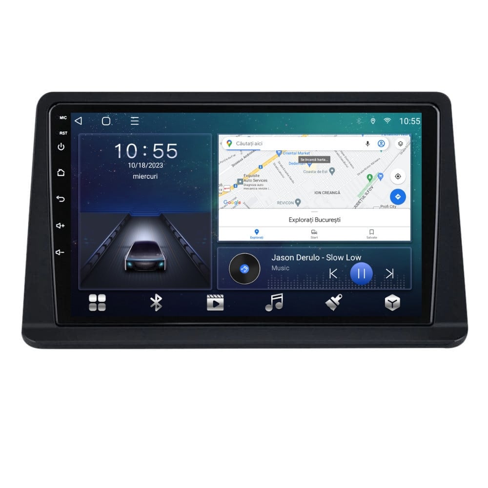 Navigatie dedicata cu Android Mitsubishi Pajero II 1990 - 2001, 2GB RAM, Radio GPS Dual Zone, Display HD QLED 9