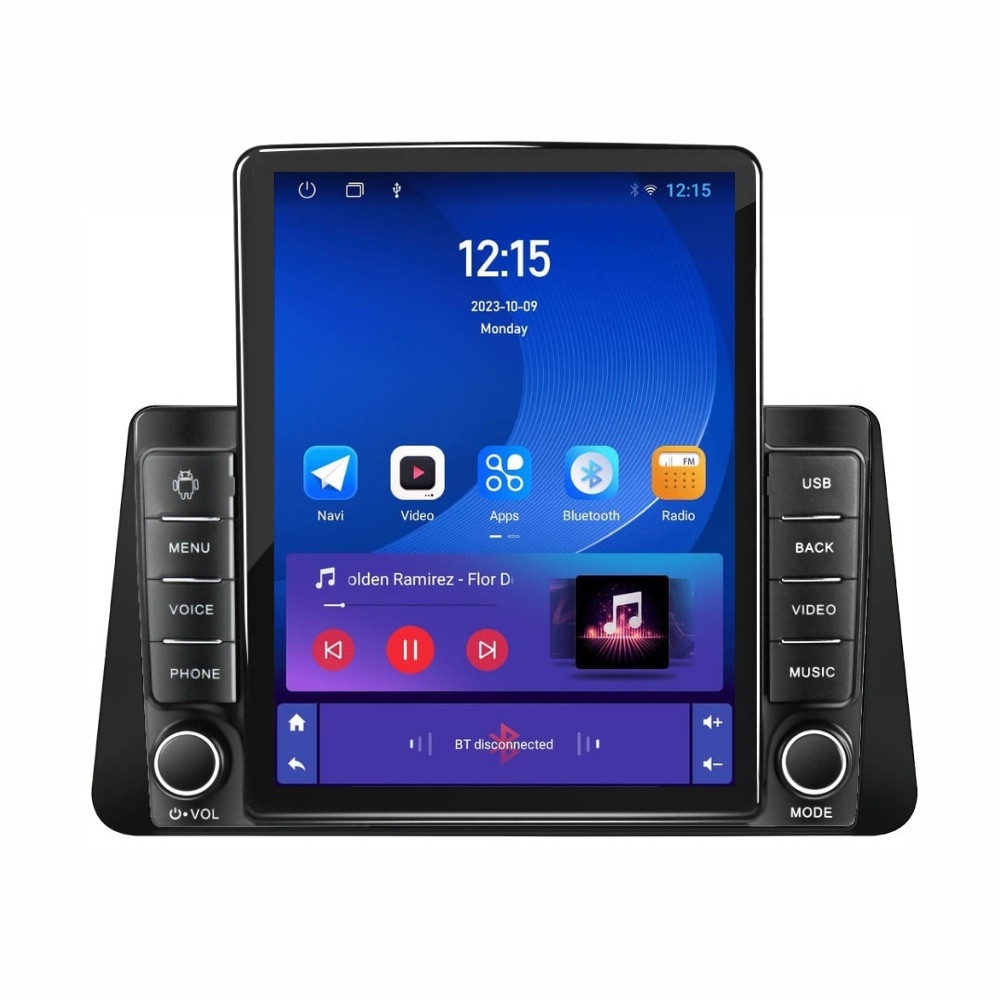 Navigatie dedicata cu Android Nissan Micra V dupa 2017, 1GB RAM, Radio GPS Dual Zone, Touchscreen IPS 9.7