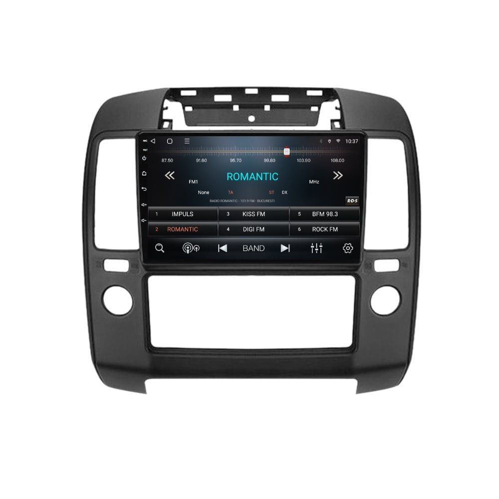 Navigatie dedicata cu Android Nissan Navara D40 2004 - 2014 fara navigatie originala, 3GB RAM, Radio GPS Dual Zone, Display HD QLED 9