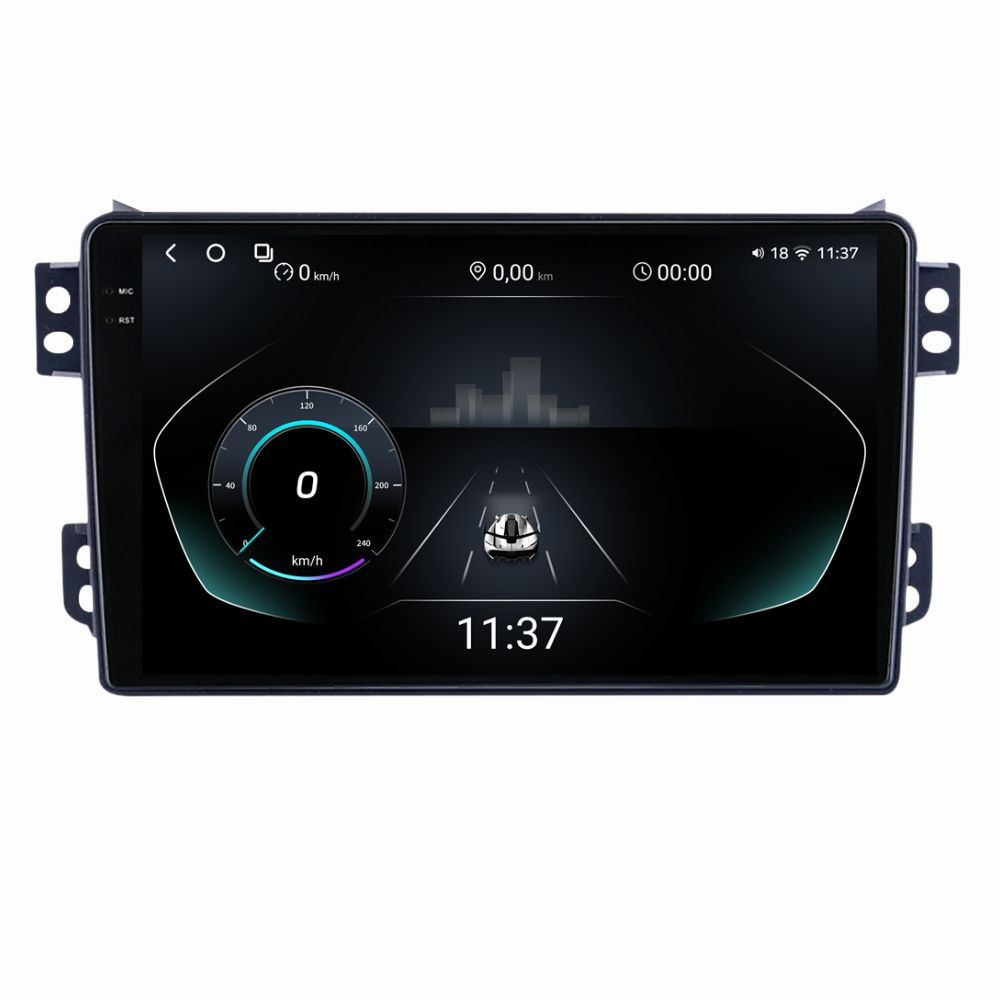 Navigatie dedicata cu Android Opel Agila 2007 - 2014, 12GB RAM, Radio GPS Dual Zone, Display 2K QLED 9.5