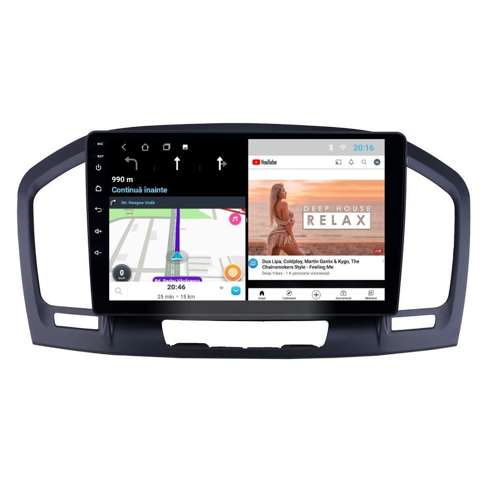 Navigatie dedicata cu Android Opel Insignia A 2008 - 2013, 1GB RAM, Radio GPS Dual Zone, Display HD IPS 9" Touchscreen, Internet Wi-Fi, Bluetooth, MirrorLink, USB - Imagine 6