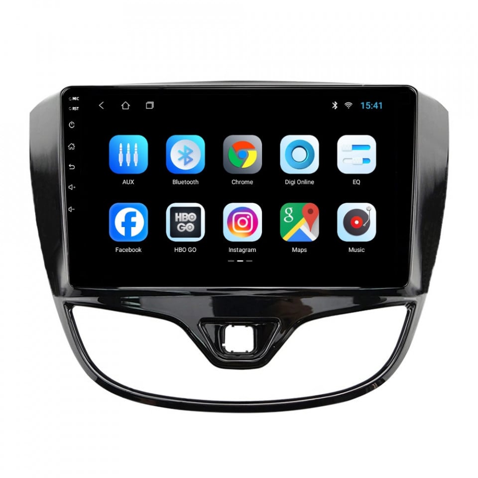 Navigatie dedicata cu Android Opel Karl 2015 - 2019, 2GB RAM, Radio GPS Dual Zone, Display HD IPS 9