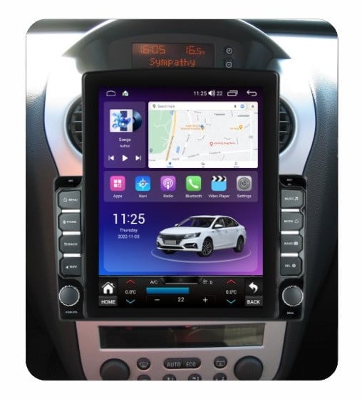 Navigatie dedicata cu Android Opel Tigra TwinTop 2004 - 2010, 8GB RAM, Radio GPS Dual Zone, Touchscreen IPS 9.7