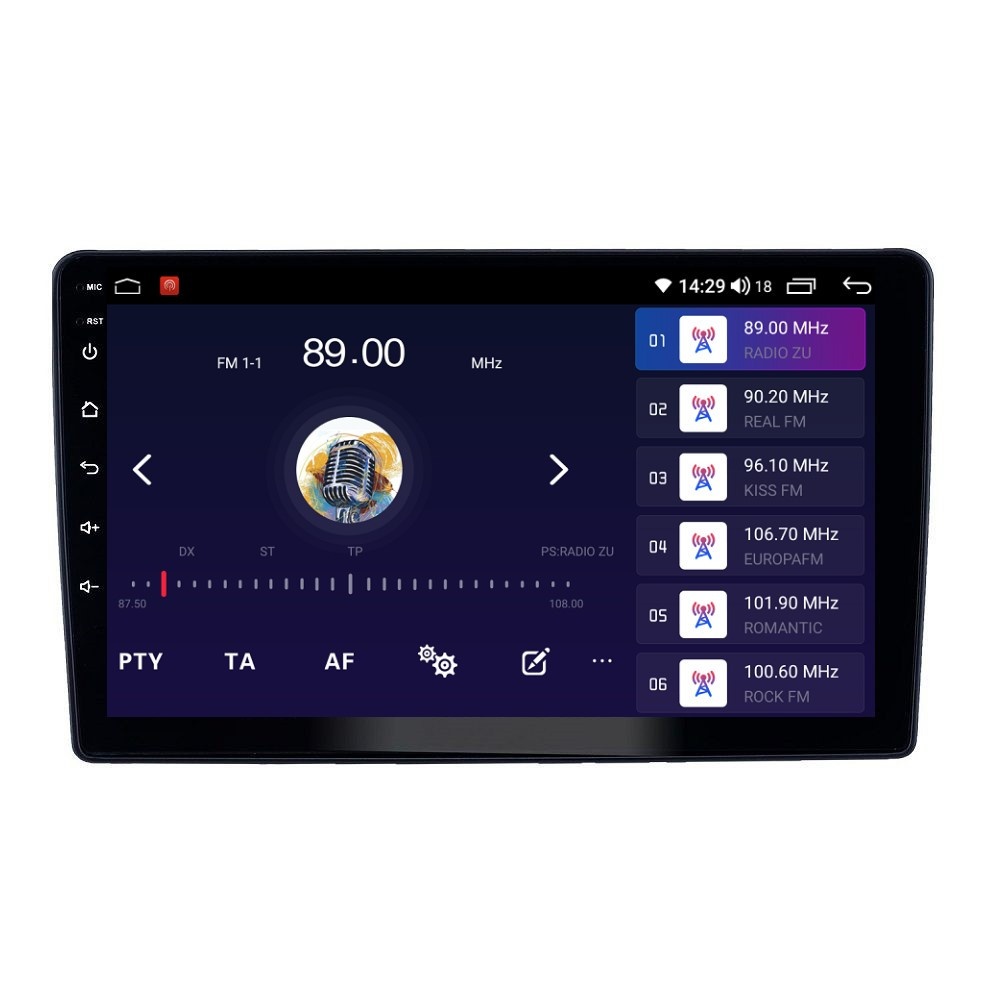 Navigatie dedicata cu Android Peugeot 307 2000 - 2013, 2GB RAM, Radio GPS Dual Zone, Display HD QLED 9" Touchscreen, Internet Wi-Fi si slot SIM 4G, Bluetooth, MirrorLink, USB - Imagine 4