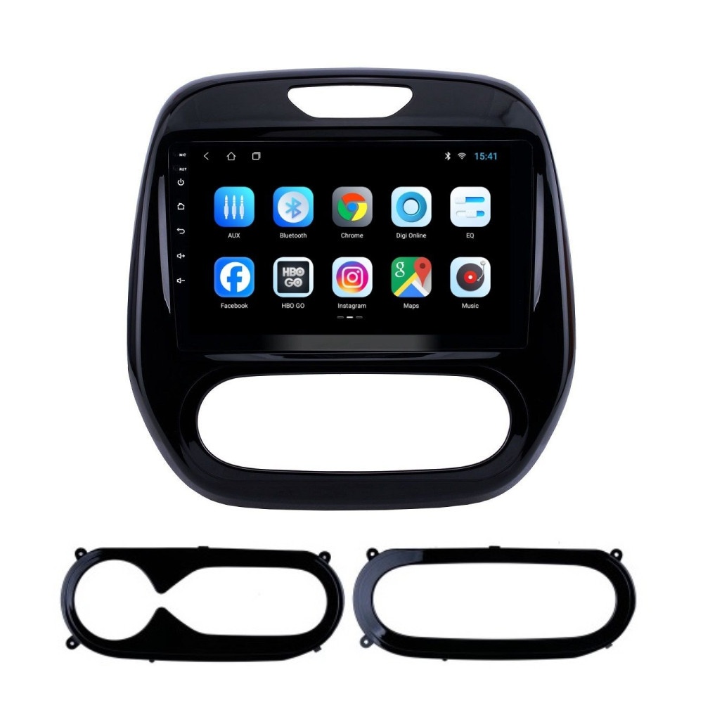Navigatie dedicata cu Android Renault Captur I 2013 - 2020, 1GB RAM, Radio GPS Dual Zone, Display HD IPS 9" Touchscreen, Internet Wi-Fi, Bluetooth, MirrorLink, USB - Imagine 2