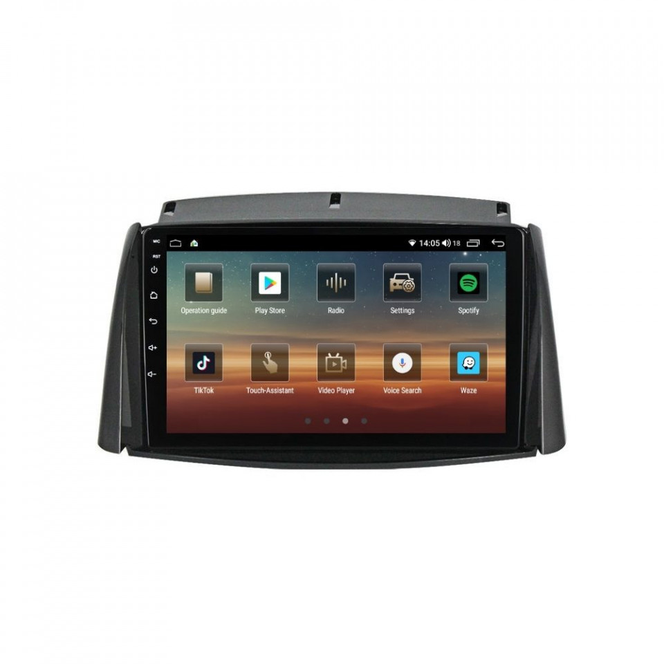 Navigatie dedicata cu Android Renault Koleos 2008 - 2016, 8GB RAM, Radio GPS Dual Zone, Display HD QLED 9