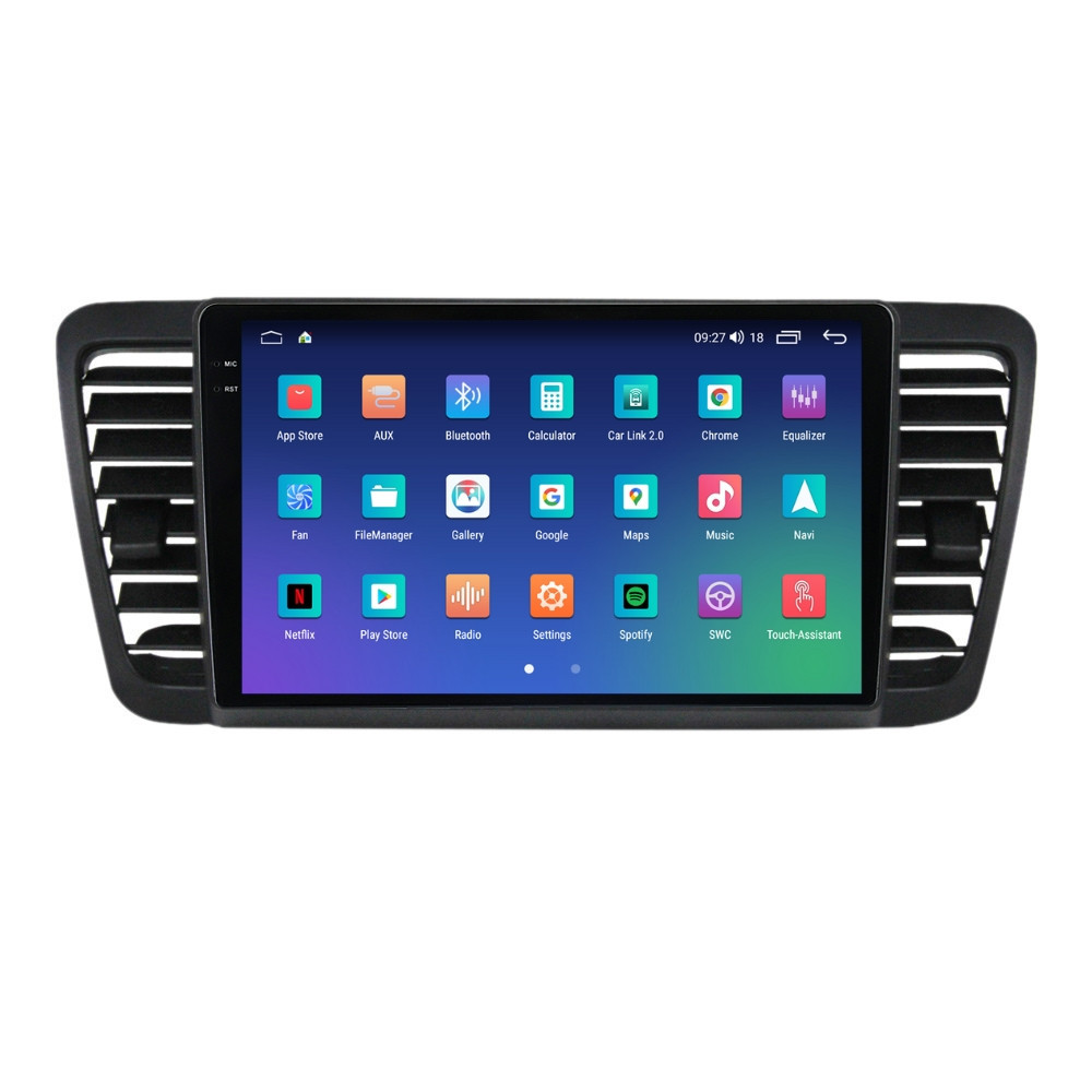 Navigatie dedicata cu Android Subaru Outback / Legacy 2003 - 2009, 4GB RAM, Radio GPS Dual Zone, Display 2K QLED 9.5" Touchscreen, Internet Wi-Fi si slot SIM 4G, Bluetooth, MirrorLink, USB - Imagine 6