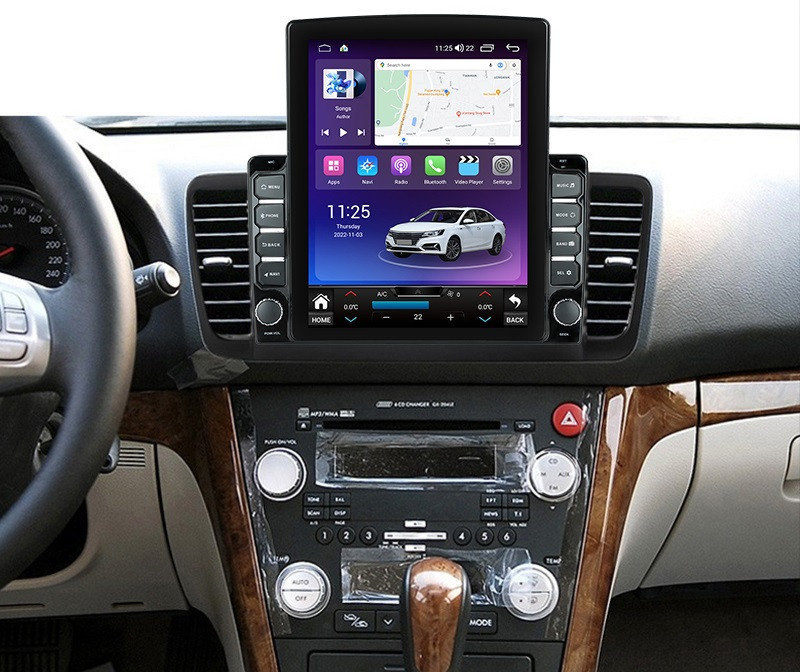 Navigatie dedicata cu Android Subaru Outback / Legacy 2003 - 2009, 4GB RAM, Radio GPS Dual Zone, Touchscreen IPS 9.7