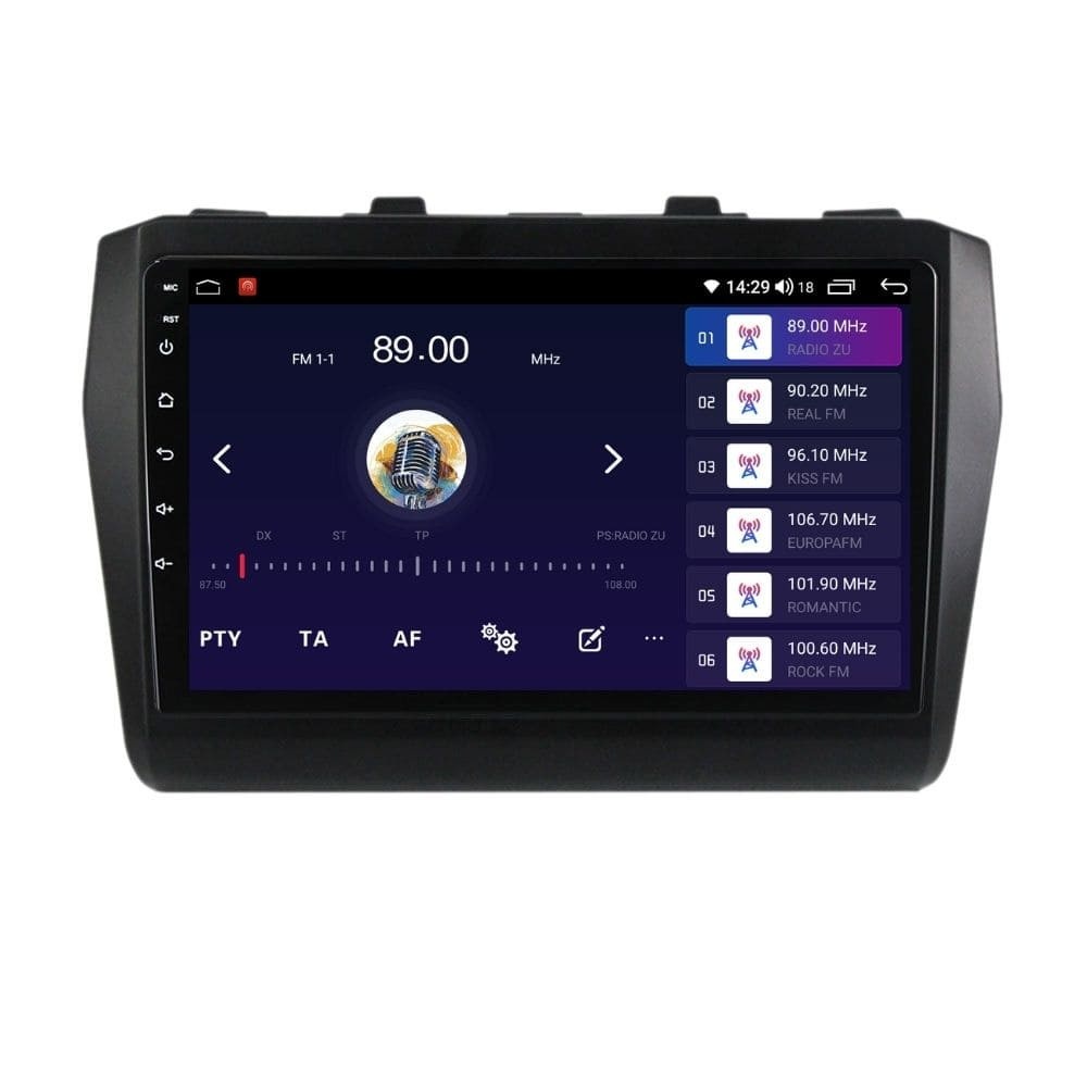 Navigatie dedicata cu Android Suzuki Swift V dupa 2017, 2GB RAM, Radio GPS Dual Zone, Display HD QLED 9