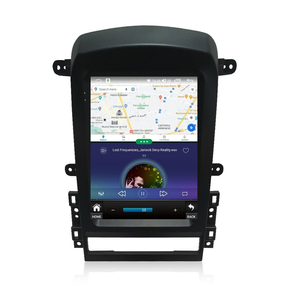 Navigatie dedicata cu Android tip tesla Chevrolet Captiva 2006 - 2011, 8GB RAM, Radio GPS Dual Zone, Touchscreen IPS 9.7