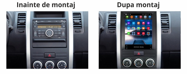 Navigatie dedicata cu Android tip tesla Nissan X-Trail T31 2007 - 2014, 1GB RAM, Radio GPS Dual Zone, Touchscreen IPS 9.7" HD, Internet Wi-Fi, Bluetooth, MirrorLink, USB - Imagine 5