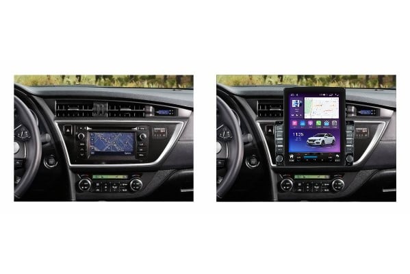 Navigatie dedicata cu Android Toyota Auris 2012 - 2015, 8GB RAM, Radio GPS Dual Zone, Touchscreen IPS 9.7