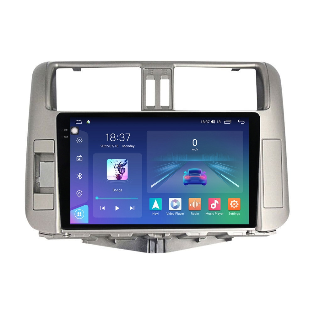 Navigatie dedicata cu Android Toyota Land Cruiser Prado J150 2009 - 2013, 8GB RAM, Radio GPS Dual Zone, Display 2K QLED 9.5