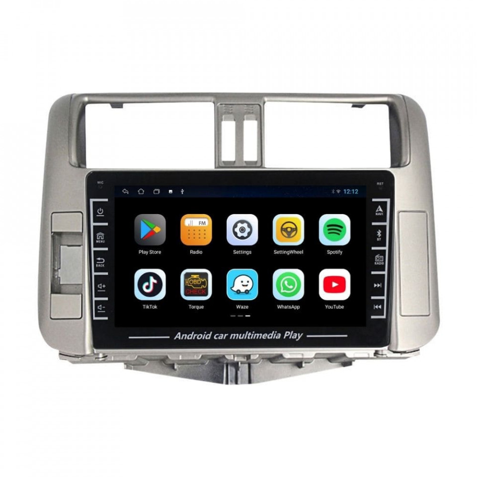 Navigatie dedicata cu Android Toyota Land Cruiser Prado J150 2009 - 2013, 1GB RAM, Radio GPS Dual Zone, Display HD IPS 8