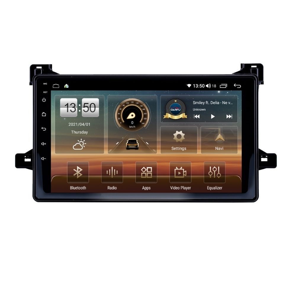 Navigatie dedicata cu Android Toyota Prius W5 dupa 2015, 2GB RAM, Radio GPS Dual Zone, Display HD QLED 9