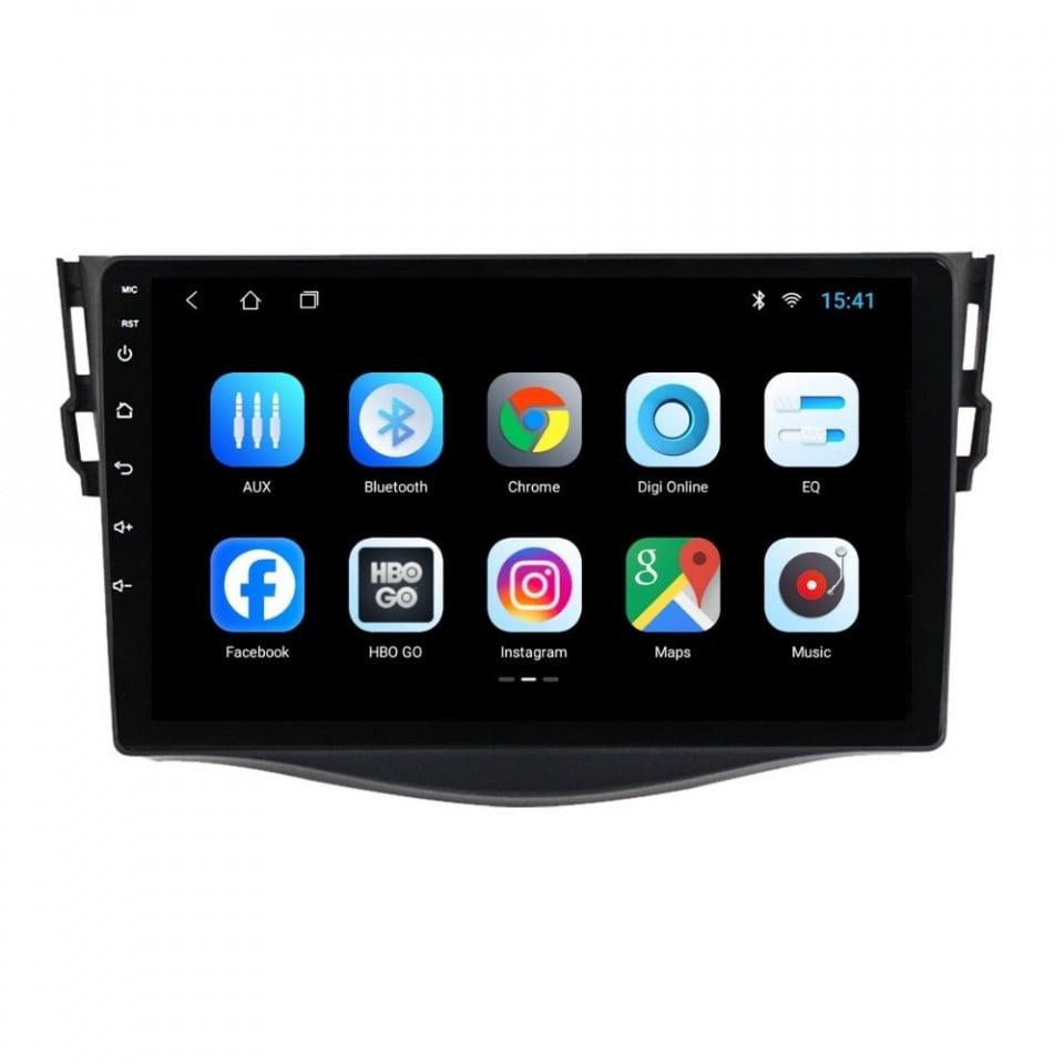 Navigatie dedicata cu Android Toyota Rav4 III 2005 - 2013, 2GB RAM, Radio GPS Dual Zone, Display HD IPS 9