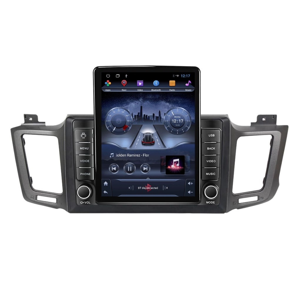 Navigatie dedicata cu Android Toyota Rav4 IV 2013 - 2018, 1GB RAM, Radio GPS Dual Zone, Touchscreen IPS 9.7" HD tip Tesla, Internet Wi-Fi, Bluetooth, MirrorLink, USB - Imagine 2