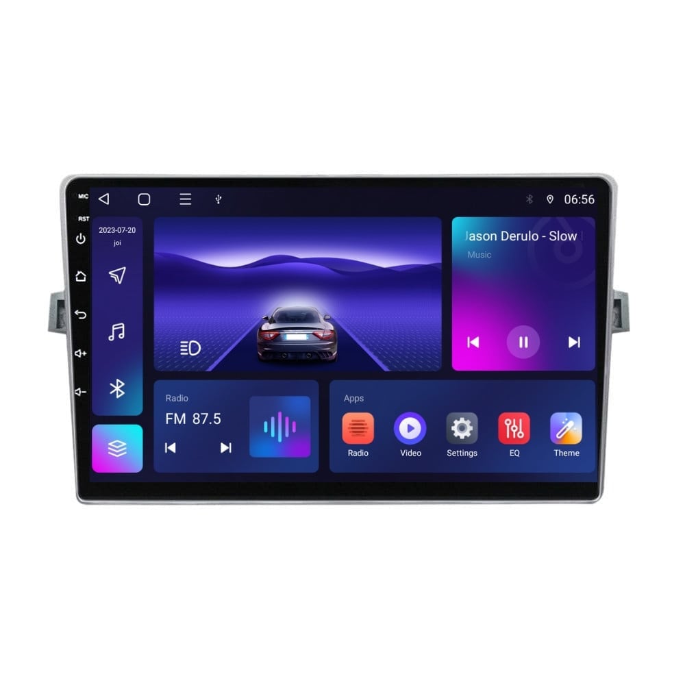 Navigatie dedicata cu Android Toyota Verso 2009 - 2018, 3GB RAM, Radio GPS Dual Zone, Display HD QLED 9