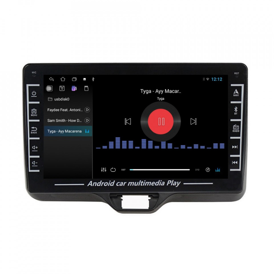 Navigatie dedicata cu Android Toyota Yaris P21 dupa 2020, 1GB RAM, Radio GPS Dual Zone, Display HD IPS 8