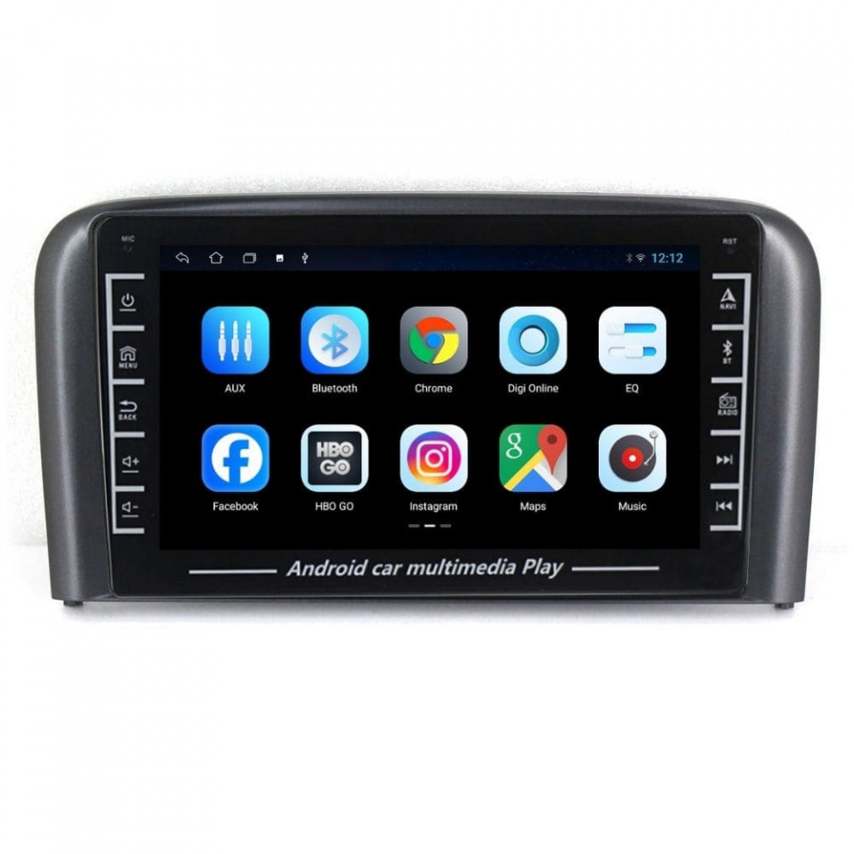 Navigatie dedicata cu Android Volvo S80 I 2004 - 2006, 1GB RAM, Radio GPS Dual Zone, Display HD IPS 8