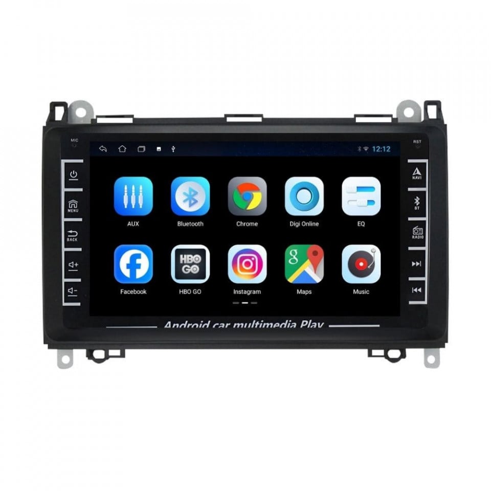 Navigatie dedicata cu Android VW Crafter 2006 - 2016, 1GB RAM, Radio GPS Dual Zone, Display HD IPS 8