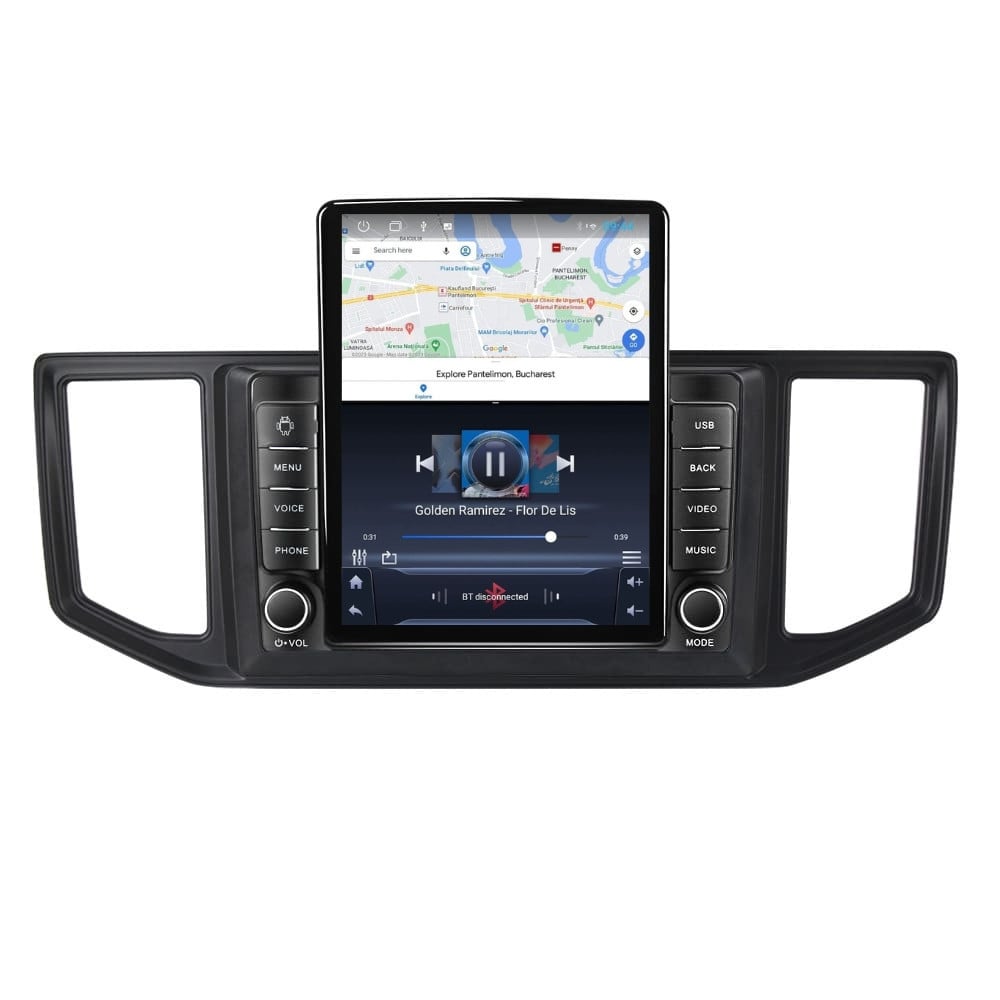 Navigatie dedicata cu Android VW Crafter dupa 2016, 2GB RAM, Radio GPS Dual Zone, Touchscreen IPS 9.7